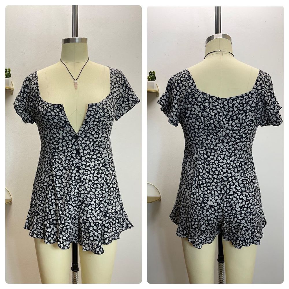 Motel Floral Romper 